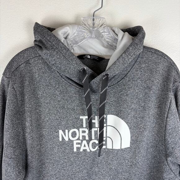 The North Face Mens Half Dome Grey Hoodie Size Large Sweatshirt Pullover - Picture 5 of 7
